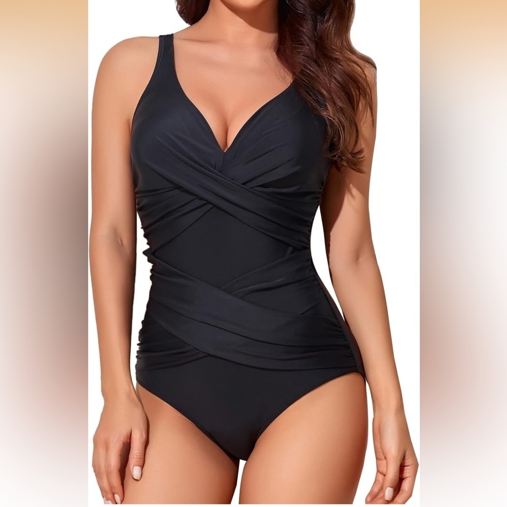 Smismivo Tummy Control Swimsuits for Women Slimming One Piece 3XL/00152